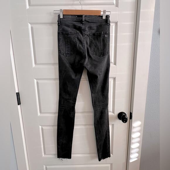 Rag & Bone High Rise Denim Skinny Jeans - Picture 5 of 5